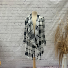 Load image into Gallery viewer, Plaid Open Drape Cardigan (bundle)