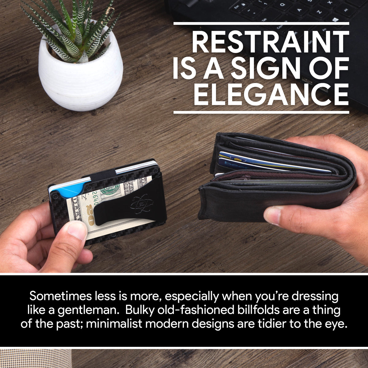 Best RFID Carbon Fiber Wallet for Men - Rossm Wallet – ROSSM Wallet