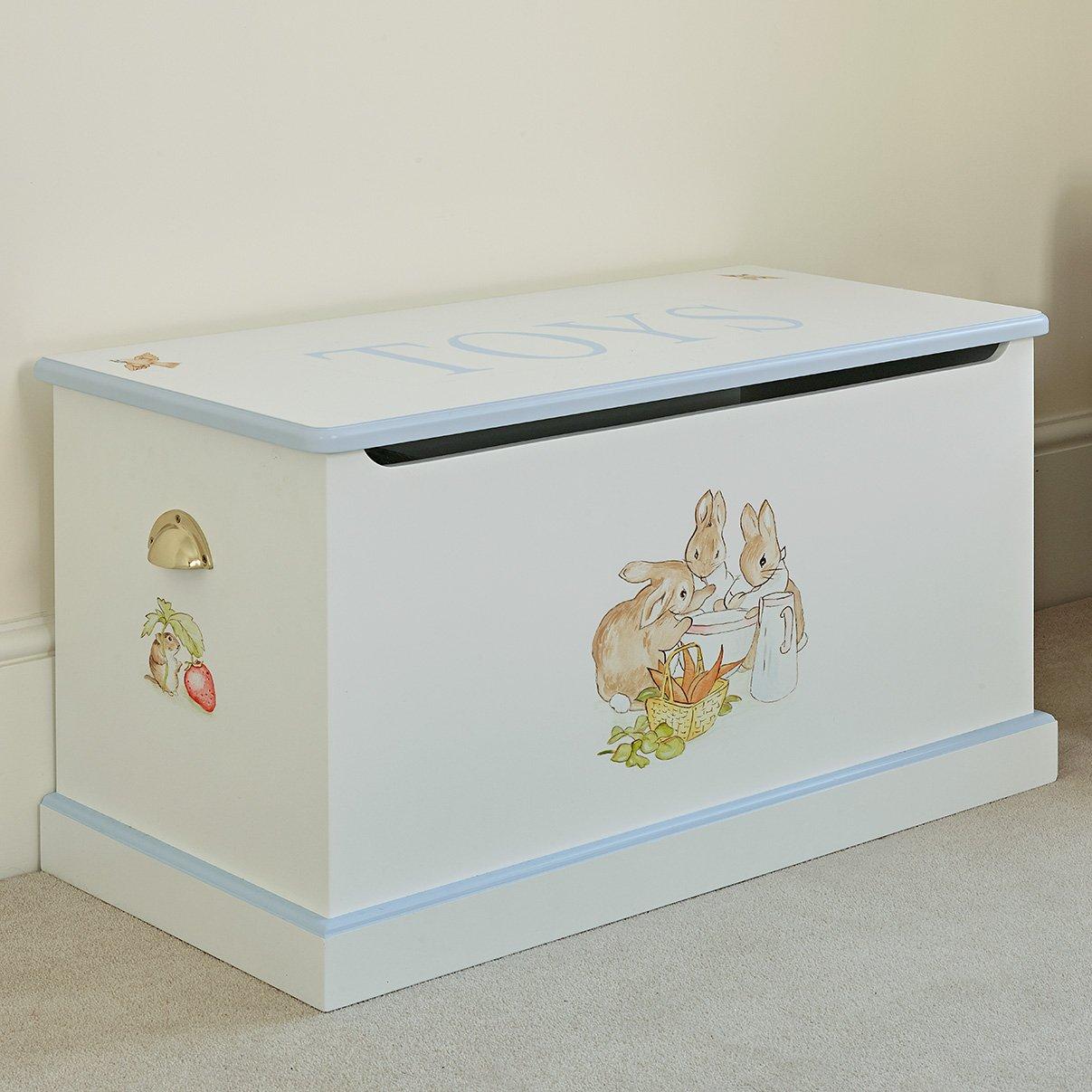 peter rabbit toy chest