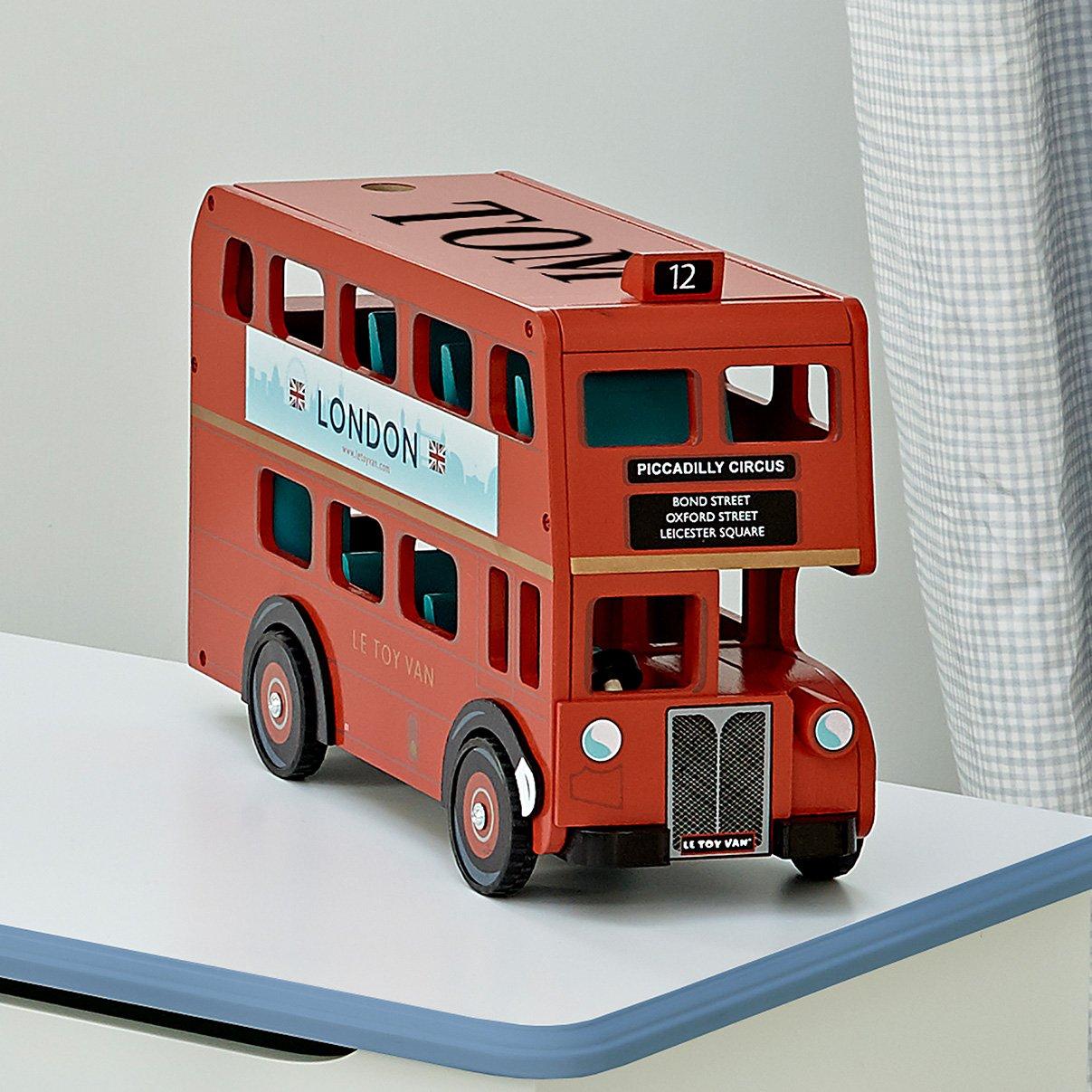 personalised toy bus