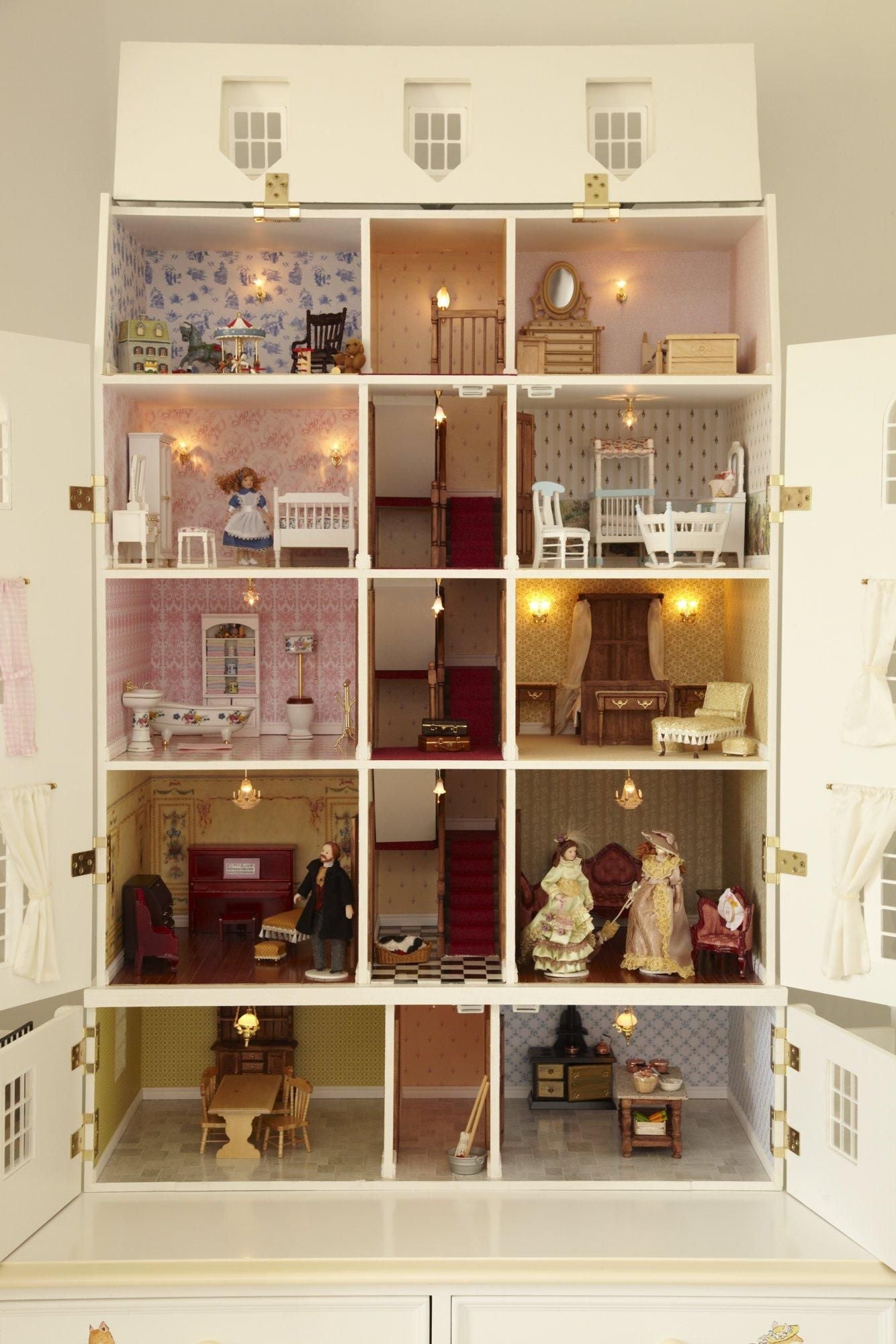 georgian dolls house interiors