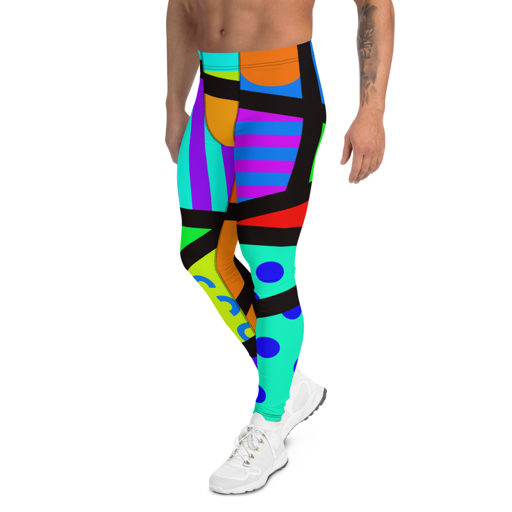 Colourful sports leggings