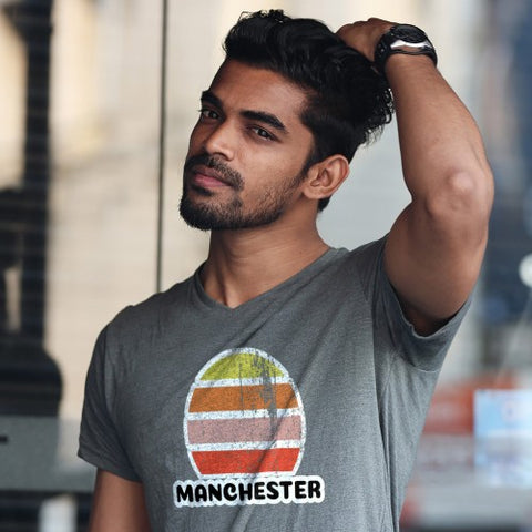 Manchester Vintage Sunset t-shirts by BillingtonPix