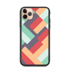 Mid-Century Modern style geometric design phone cases