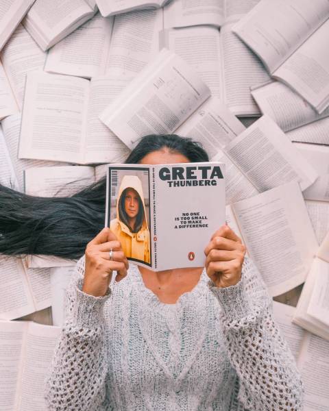 Photograph of Greta Thunberg by Carlos Roso