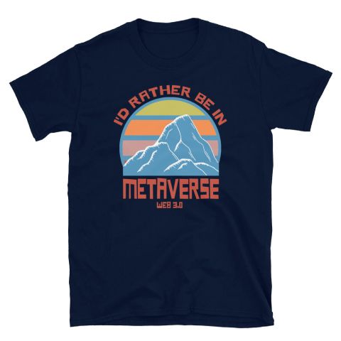 Metaverse Web 3.0 cryptocurrency t-shirt by BillingtonPix