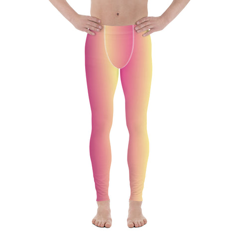 Adult Leggings mens Letter Sized: Hot Pink/bright Pink Fuchsia