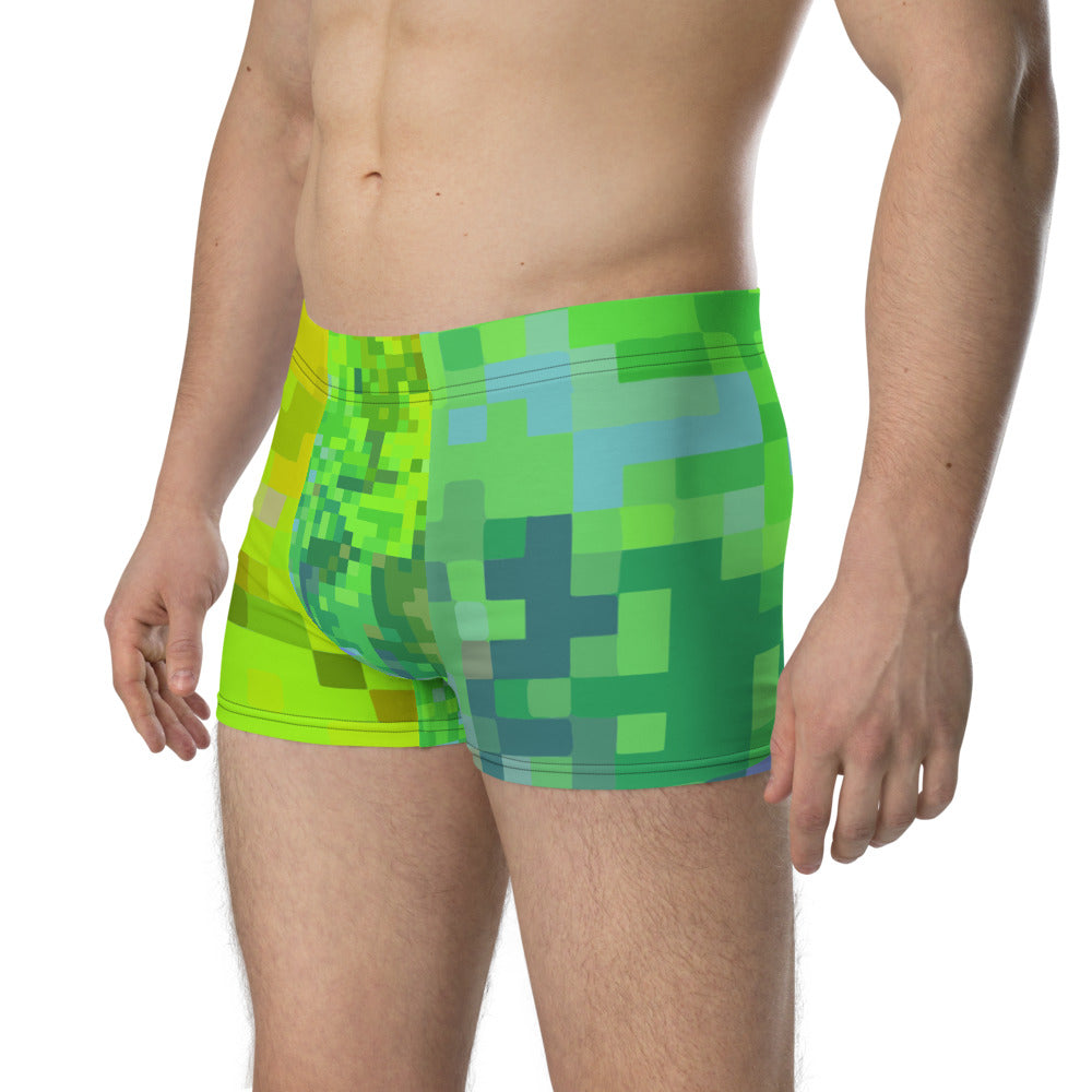 LGBT Mens Boxer Briefs Green Patterned eBay