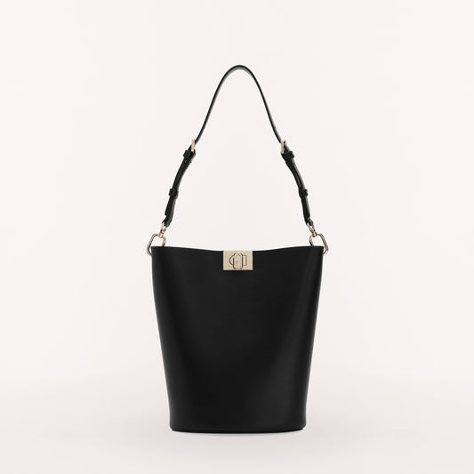 Furla(フルラ) FURLA MIASTELLA Mini Bucket Bag, Cognac H: Handbags