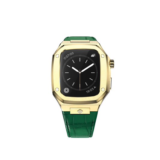 Shop latest trending Hunter Green color Golden Concept Apple Watch