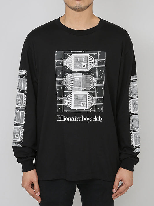 Billionaire Boys Club monogram-print Long-Sleeve Shirt - White