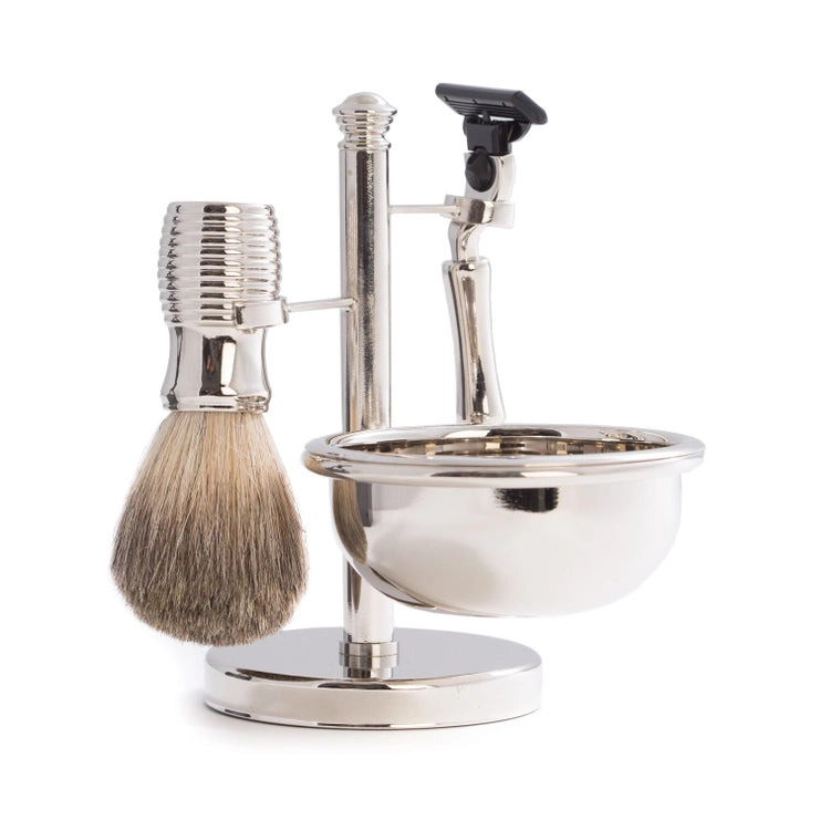 Chrome Shaving Set