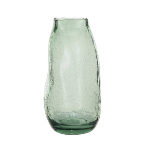 Recycled Glass Organic Shaped Vase - Smith & York Co.