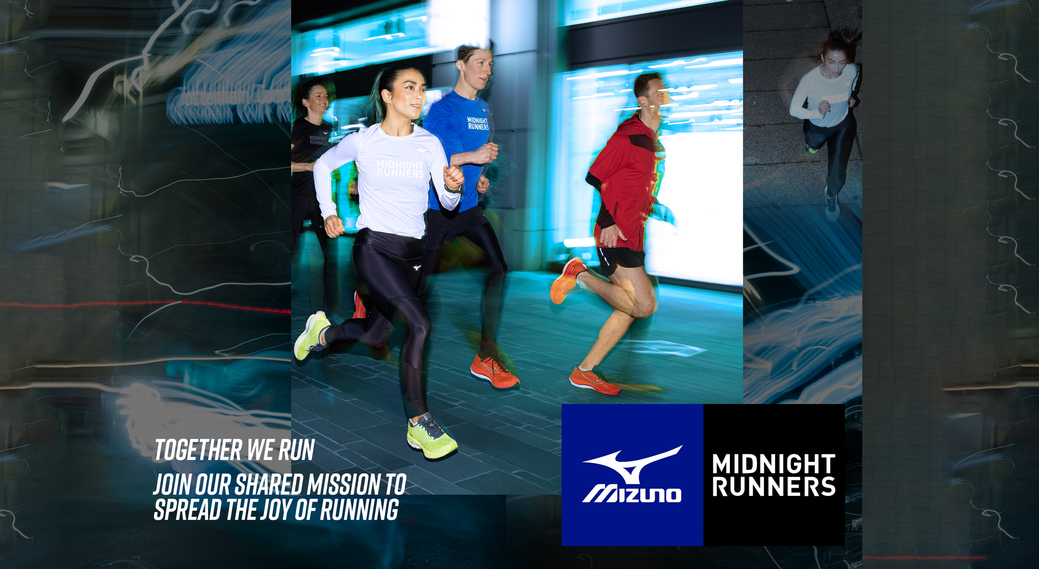 Mizuno x Midnight Runners Partnership 2023