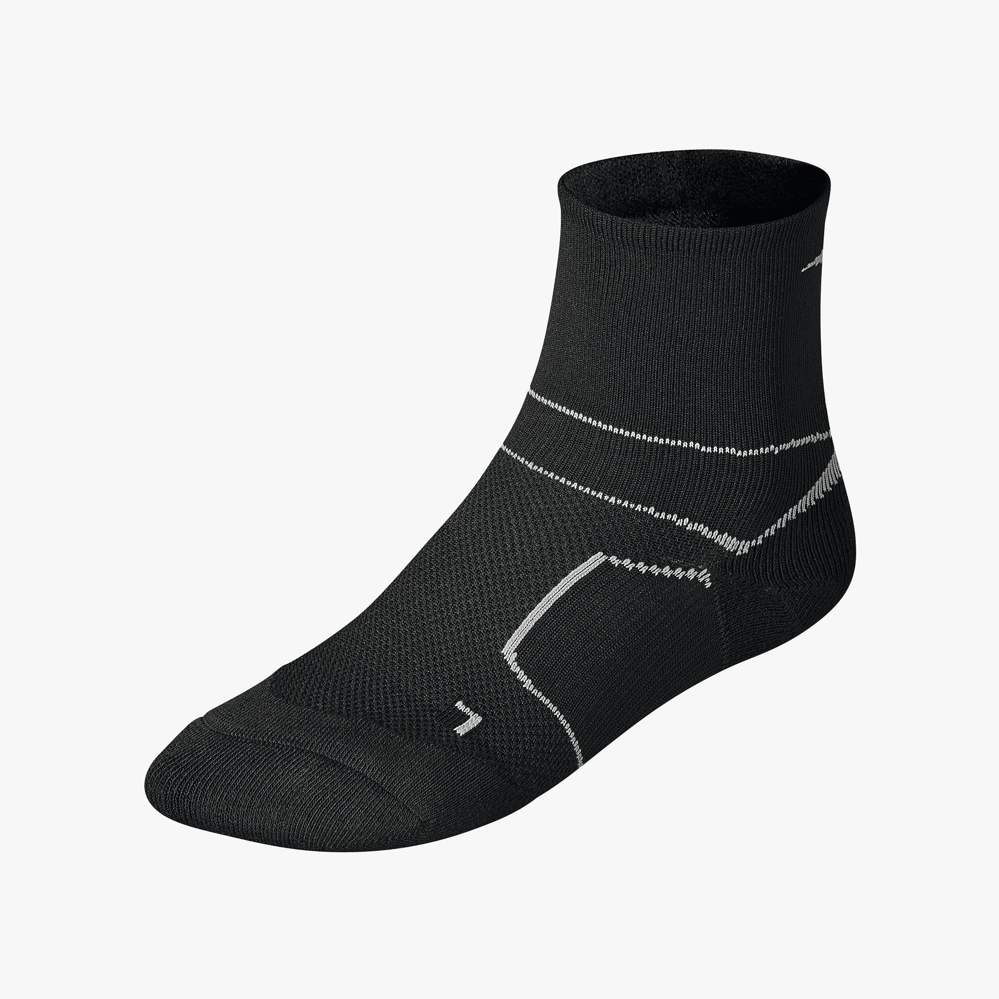 Pilates Socks 2 Pack - Black FB, Women's Sports Socks