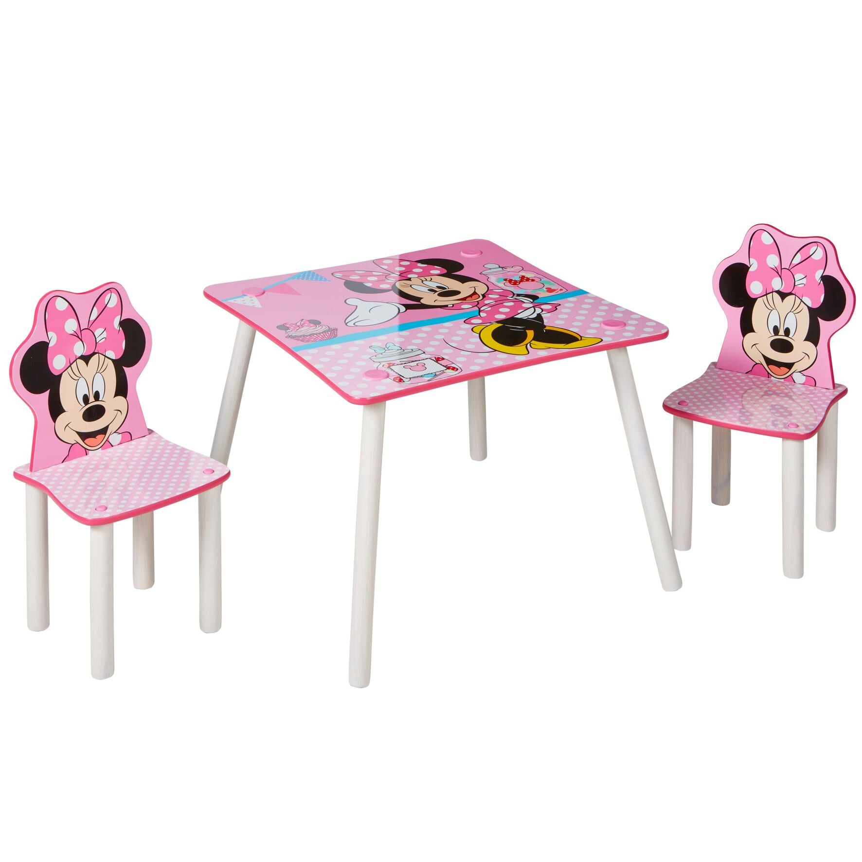 Minnie Mouse Table 2 Chair Set Cotandcandy