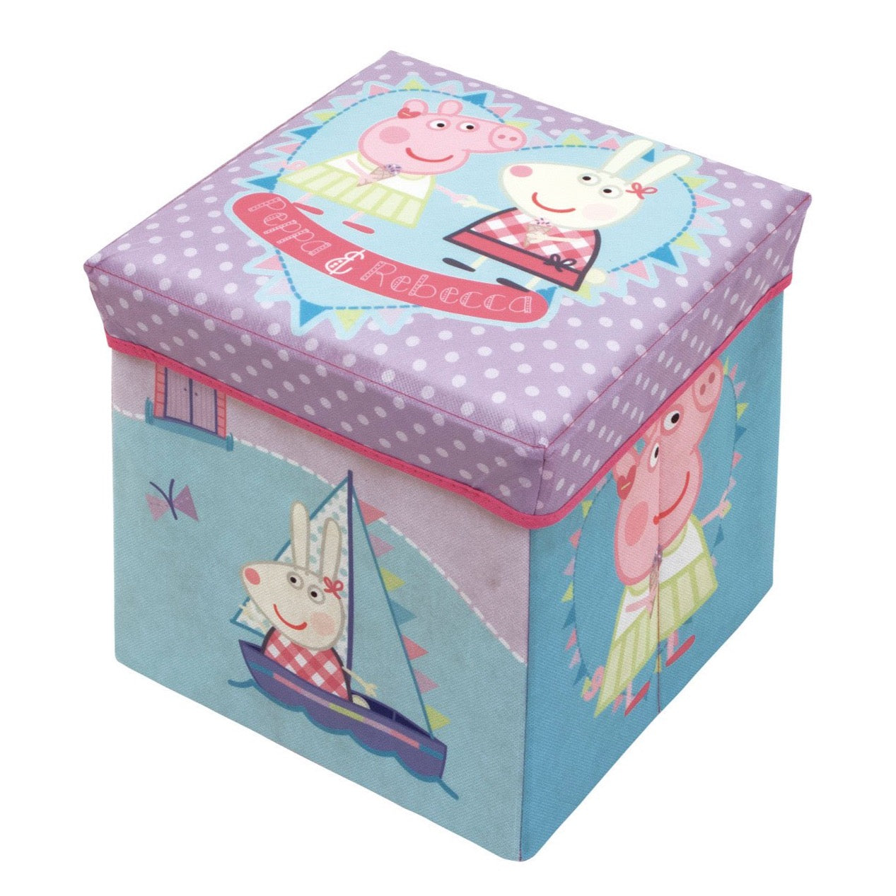 peppa pig storage cube