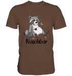 Naschbär - Premium Shirt - Schweinchen's Shop - Unisex-Shirts - Chocolate / S
