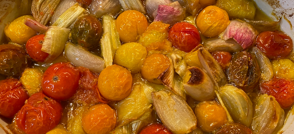 Tomato-Shallot Confit – Olio Piro.