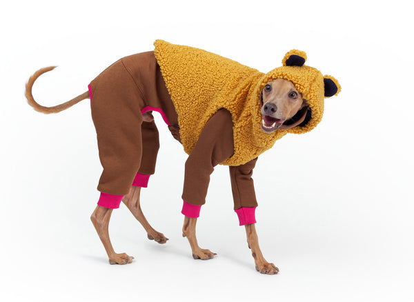 italiangeryohund jumpsuit brown