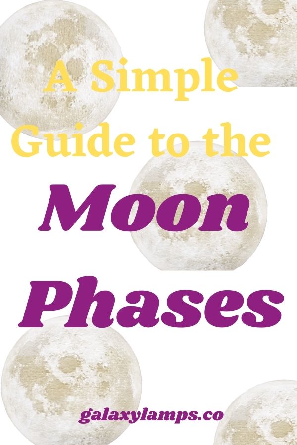 A Simple Guide to the Moon Phases #moonphases moon phases art moon phases meaning moon phases aesthetic