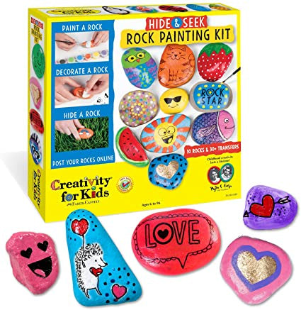 Best easter gifts for kids Hide and Seek Rock Painting Kit
