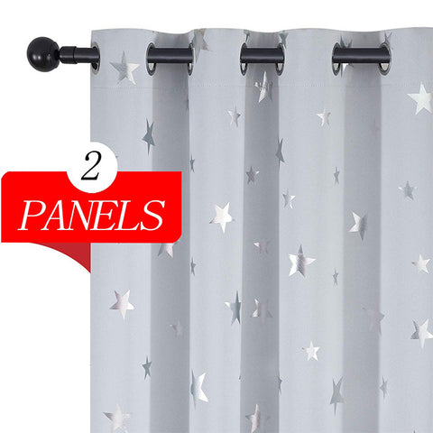 Blackout Starry Curtains