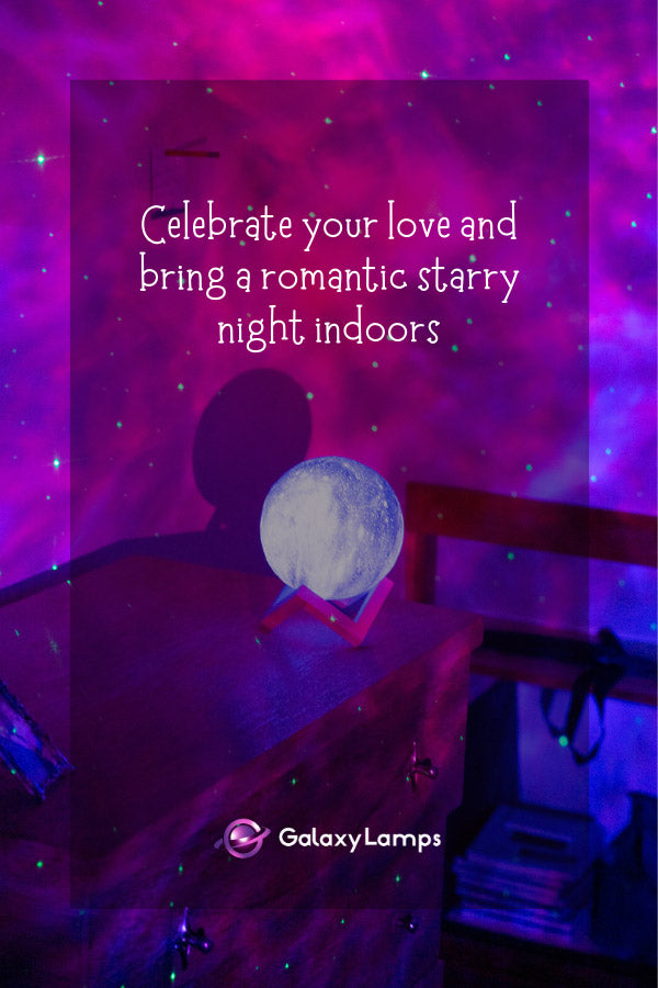 Celebrate your love and bring a romantic starry night indoors #valentinesdaydecor valentines day decorations for home romantic valentine's day decorations ideas