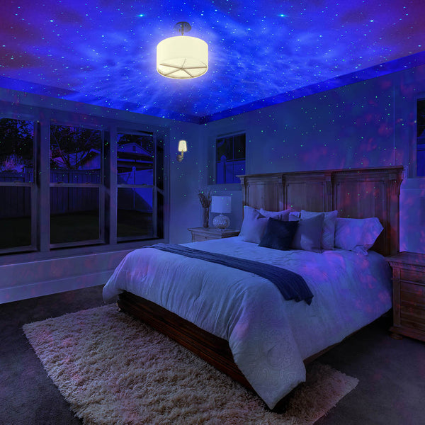 Night sky light projector