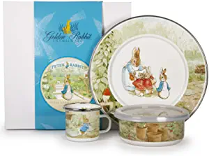 Peter Rabbit Child's Enamel Dish Set