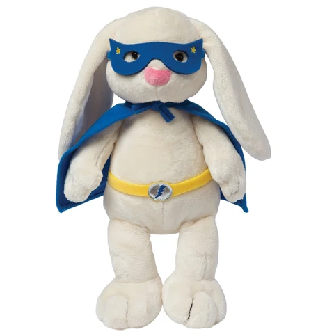 Superhero Bunny Stuffed Animal