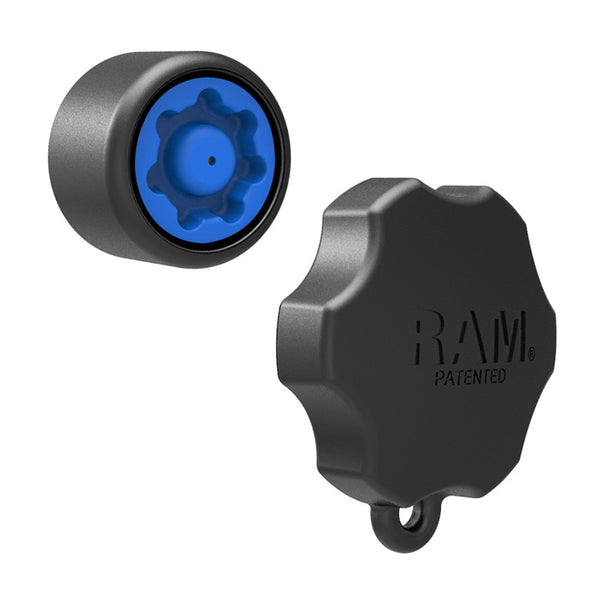 RAM X-Grip Rubber Cap 4-Pack Replacement