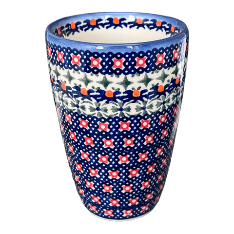 Large Tumbler (Hello Dotty)  NDA11-A64 - The Polish Pottery Outlet