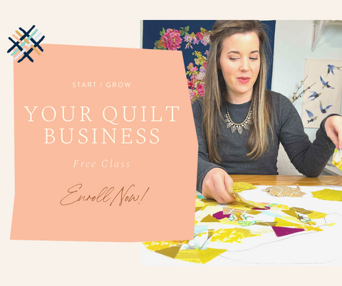 Shannon Brinkley - Start or Grow your quilt business