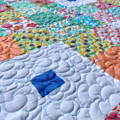 Mint Patch Quilt by Bronwyn @moderntraditionz