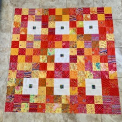 Mint Patch Quilt by Tatyana @lolathamel