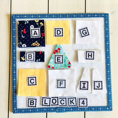 Block 4 Riley Blake Design Block Challenge - made by Janelle from Dotty and GRace