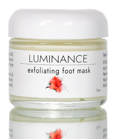 Luminance Skincare Organic Exfoliating Foot Mask
