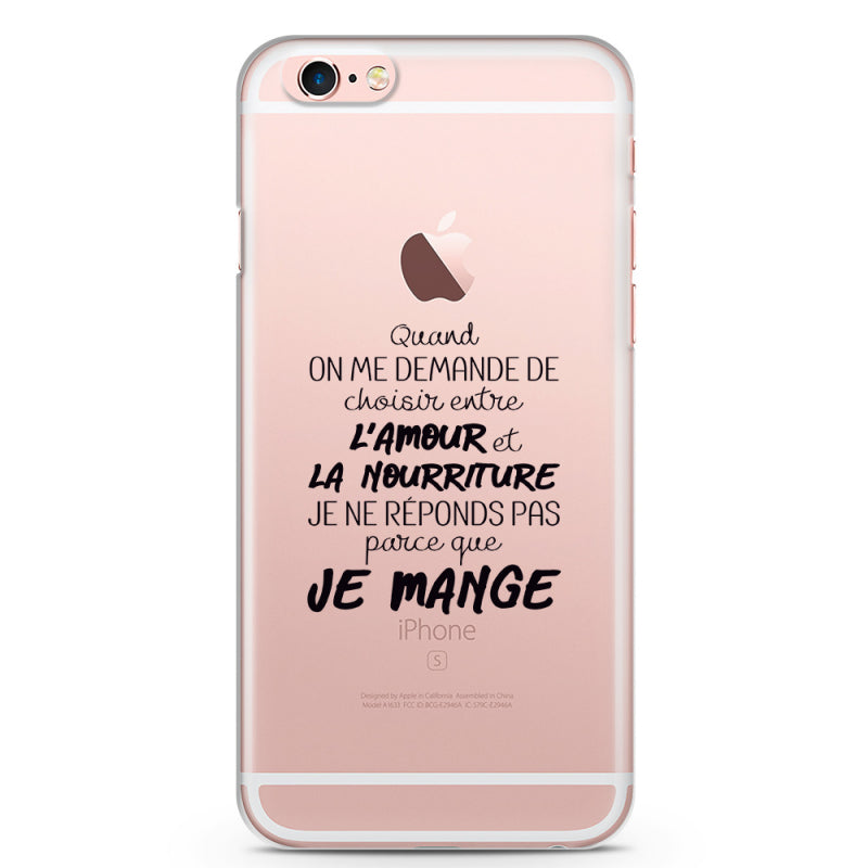 coque iphone 7 manger