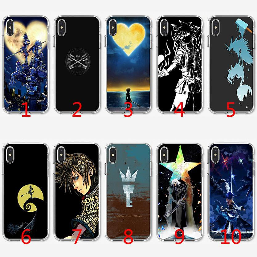 coque iphone 8 kingdom hearts aqua