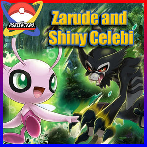 Pokemon Sword and Shield - The Pokemon Movie - Zarude and Shiny Celebi