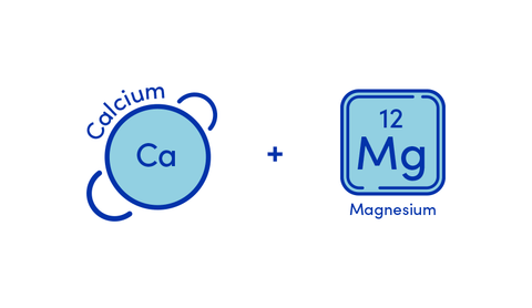 calcium and magnesium icons