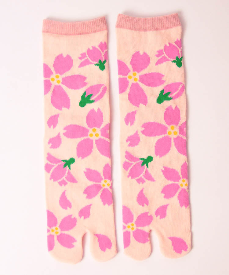 Sakura Tabi Socks / High Quality Cherry Blossom Japanese Socks – Arta ...