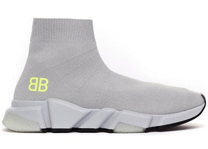 Balenciaga Synthetic Speed Sock Sneakers in Yellow Lyst