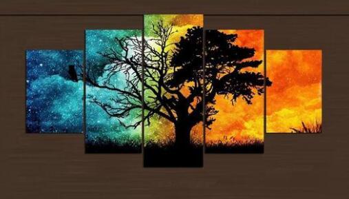 Large Diamond Painting Kits Four Seasons Tree Landscape Full