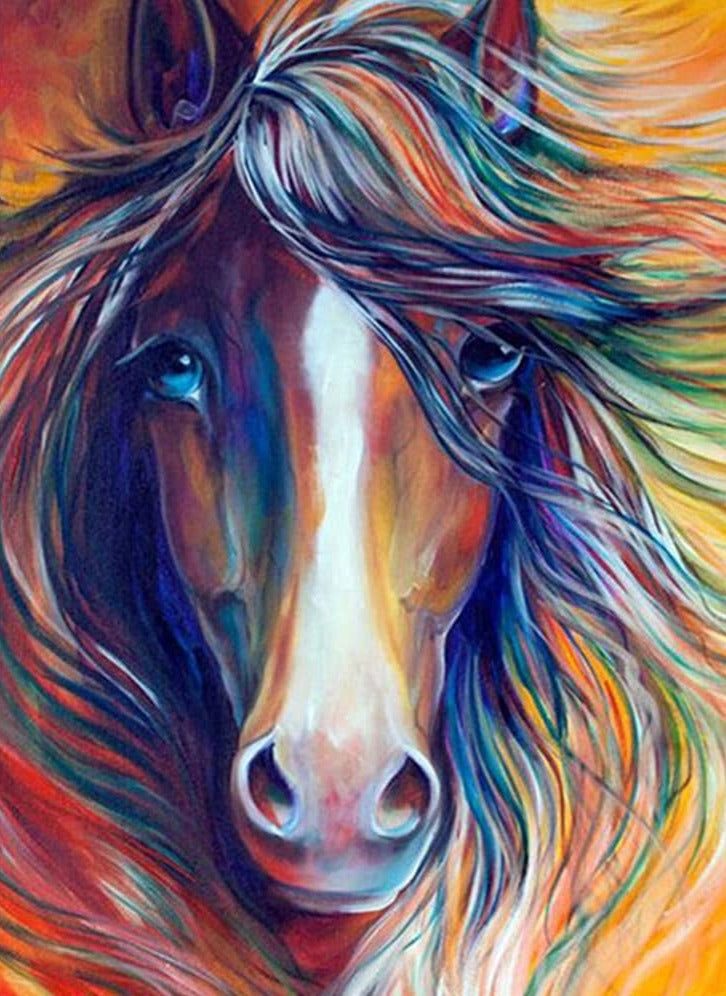Happy Painting Pferd