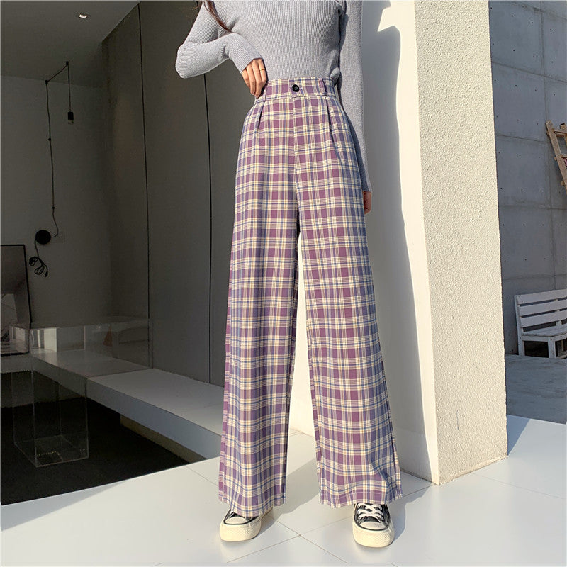 Essential Plaid Pants (6 Colors) – Megoosta Fashion
