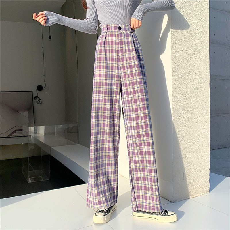 Essential Plaid Pants (6 Colors) – Megoosta Fashion