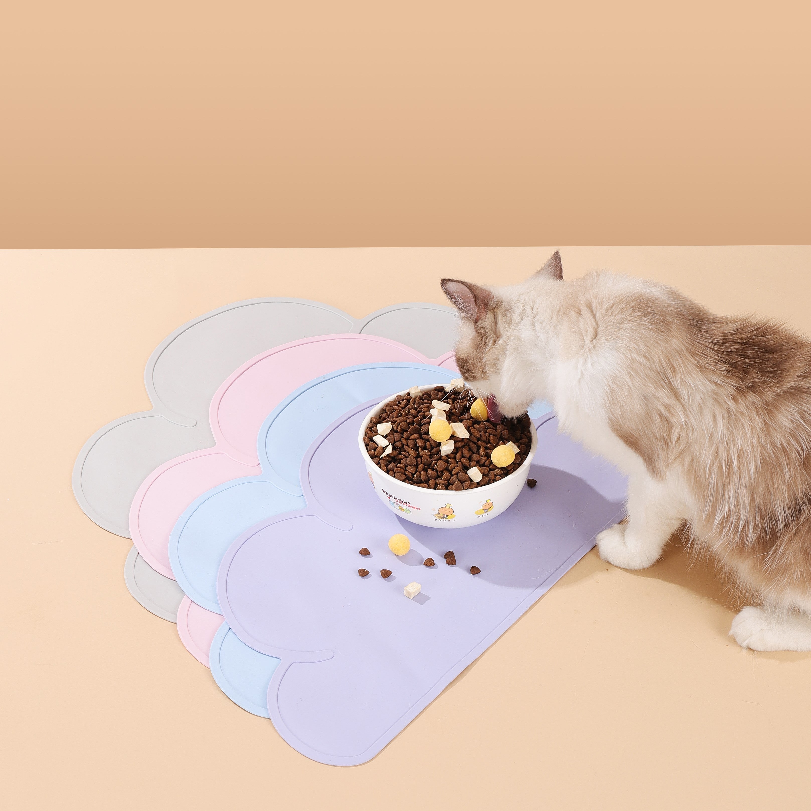 Clowder of Cats Food Mat (12x18) –