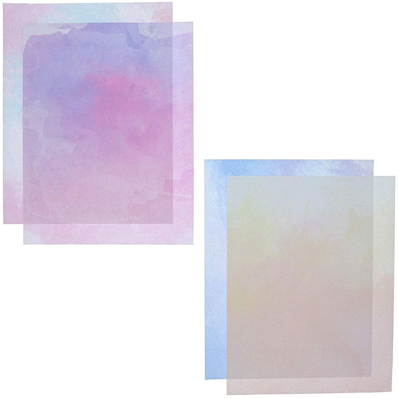 watercolor stationery paper